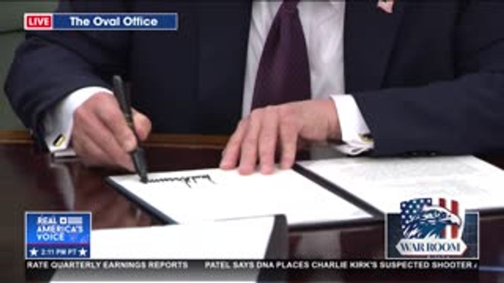 TRUMP SIGNS A PRESIDENTIAL MEMORANDUM TO ESTABLISH A MEMPHIS SAFE TASK FORCE