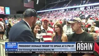 Trump rally supporters feel safe and exhilarated