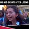 Leftists Leave Mid-Debate After Losing Miserably!