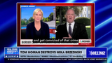TOM HOMAN DESTROYS MIKA BRZEZINSKI AFTER CLAIMING ICE IS DISAPPEARING PEOPLE
