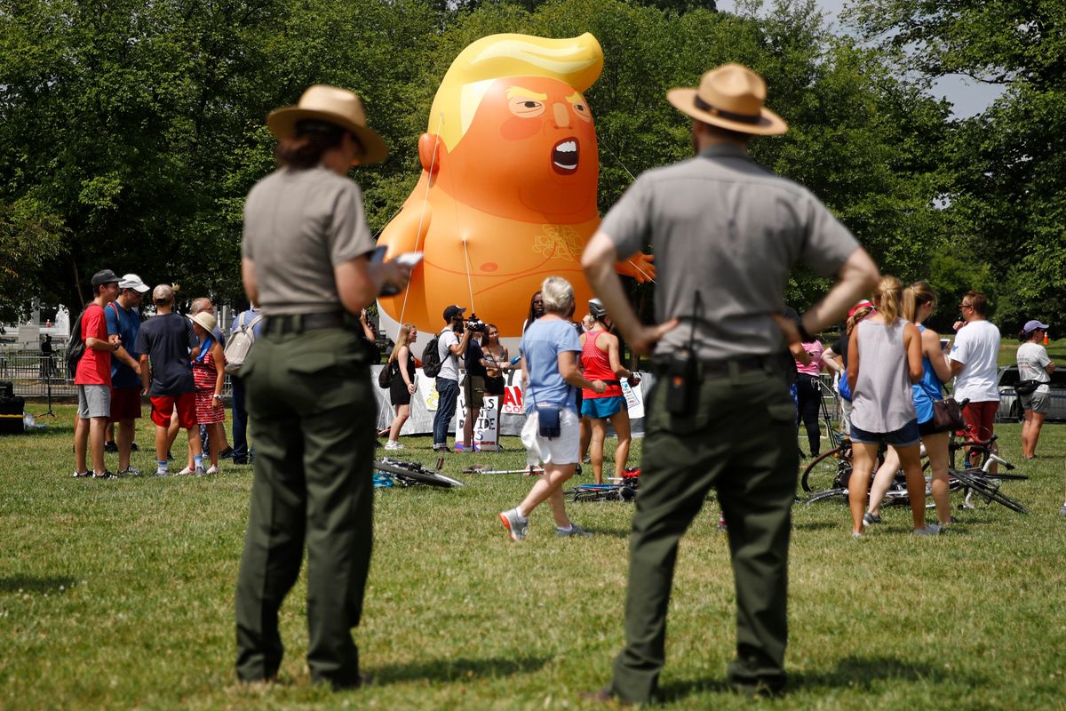 Trump, Protesters Gear Up for an Untraditional July Fourth