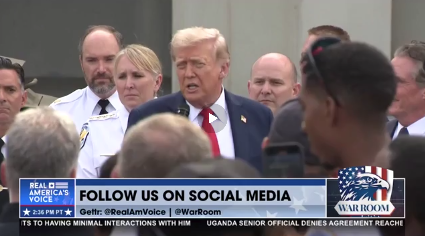 TRUMP RECEIVING MANY THANKS FOR CLEANING UP D.C.