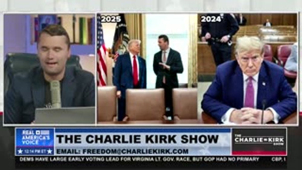ONE YEAR AGO PRESIDENT TRUMP WAS ON TRIAL, AND NOW...