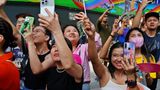 Hundreds of same-sex couples get married in Thailand after new law takes effect