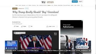 WHY SHOULD TRUMP LOOK INTO BUYING GREENLAND? CHINA.