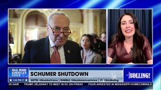 SCHUMER SHUTDOWN CONTINUES