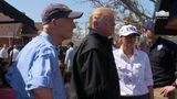 President Trump and Governor Scott Visit the FEMA Aid Distribution Center