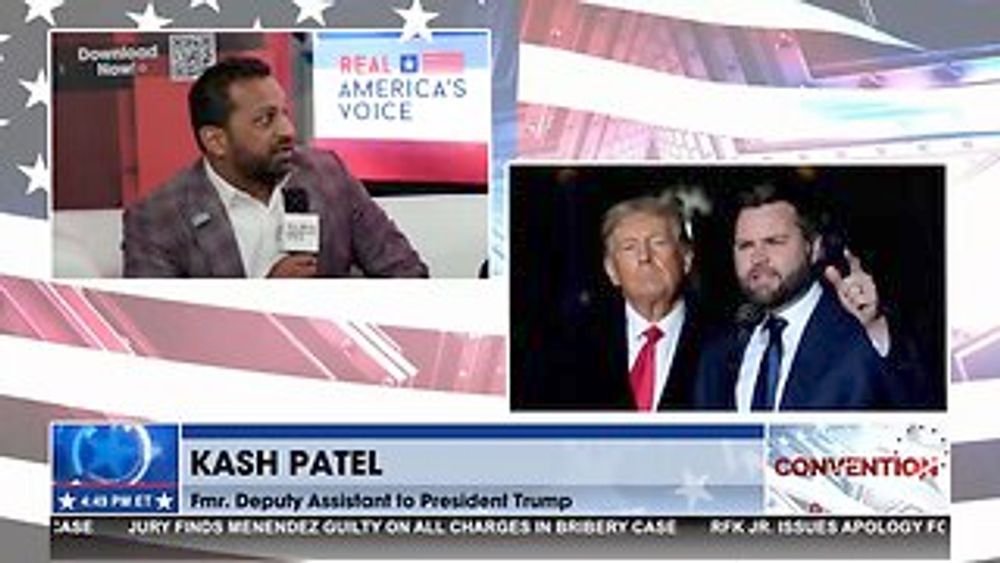 Kash Patel: I Always Knew President Trump Would Pick the Best VP