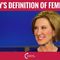 Carly’s Definition Of Feminism