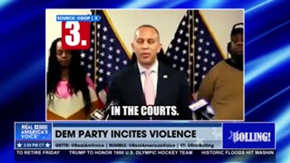 CLIPS SHOW THE DEMOCRAT PARTY INCITES VIOLENCE