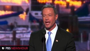 Maryland Gov. Martin O’Malley’s DNC speech