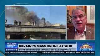 UKRAINE'S MASS DRONE ATTACK