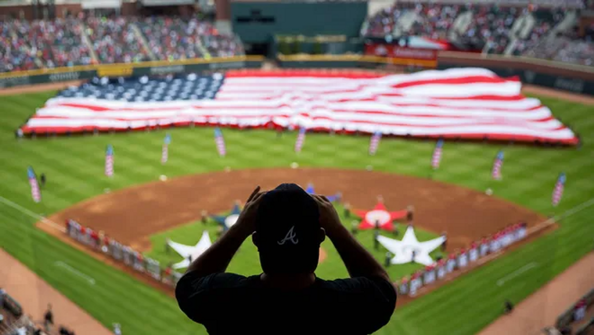 THE NATIONAL ANTHEM IS MORE IMPORTANT THAN ANY GAME