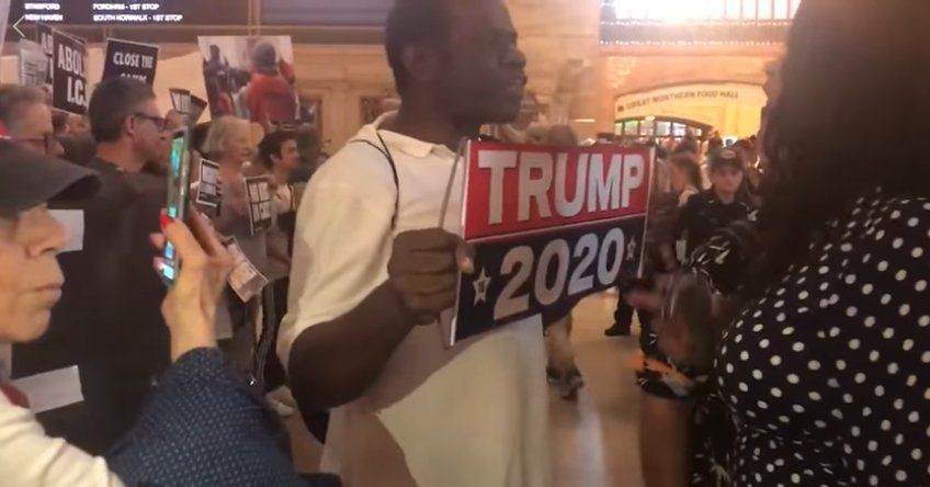 Trump supporter vs leftists – “It’s not about color”