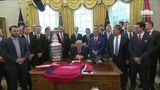 President Trump Participates in a Photo Opportunity with the 2018 Stanley Cup Champions