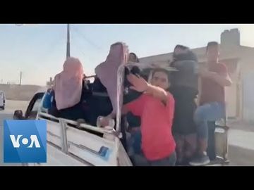 Civilians Flee Syrian Border Towns as Turkish Offensive Begins