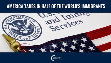 America Takes In Half Of The World’s Immigrants