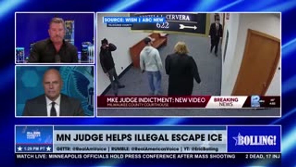 MINNESOTA JUDGE HELPS AN ILLEGAL ESCAPE FROM ICE