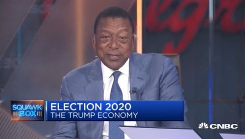 Bob Johnson: ‘You Can’t Argue with the Positive Things’ Trump Is Doing for African-Americans