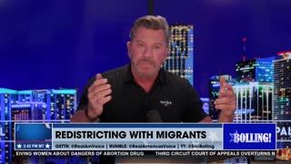 DEMS REDISTRICTING WITH MIGRANTS