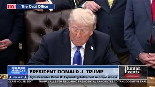 POTUS ANNOUNCES NEW IRA ACCOUNTS FOR ALL AMERICANS