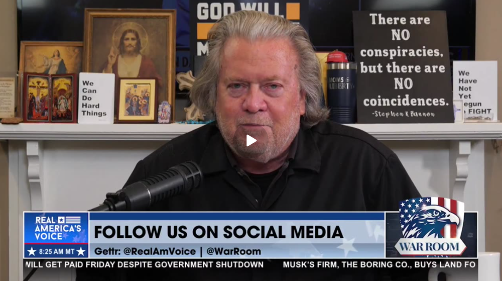 BANNON: “IT’S TIME TO PLAY SMASH MOUTH”