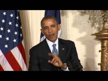 Obama speaks out on NSA, Iran, Syria struggles