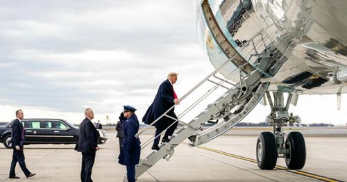 Trump tells reporter she'll die too if Iran attacks Air Force One