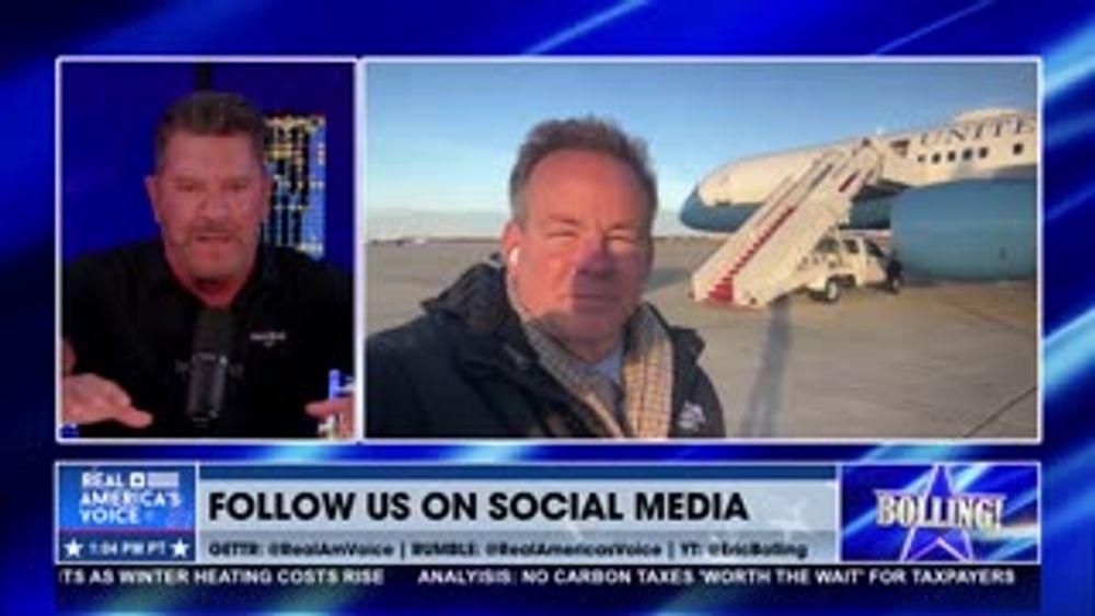 BRIAN GLENN AT AIR FORCE ONE