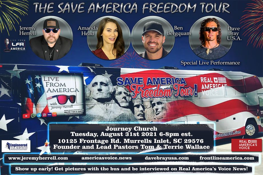 Save America Freedom Tour August 31