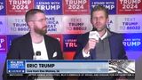 Eric Trump: Biden is lazy, but my dad gets the job done!