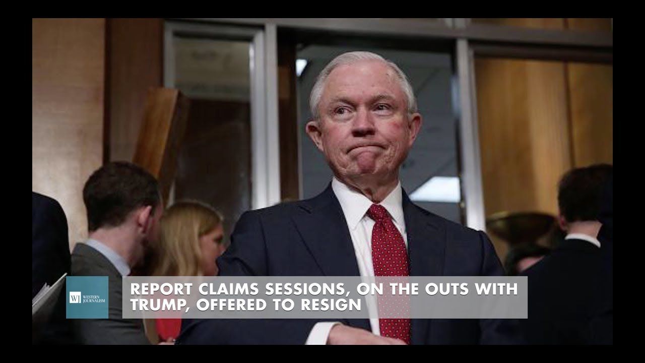 Report Claims Sessions, On The Outs With Trump, Offered To Resign