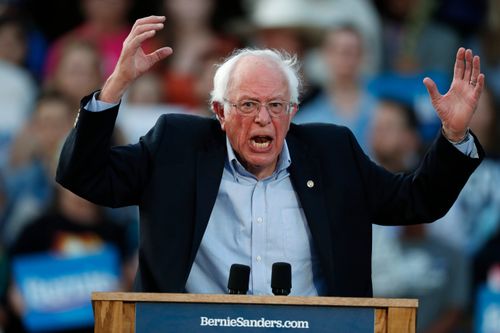 Sanders Still Wants a Revolution, But Now He’s Got Company