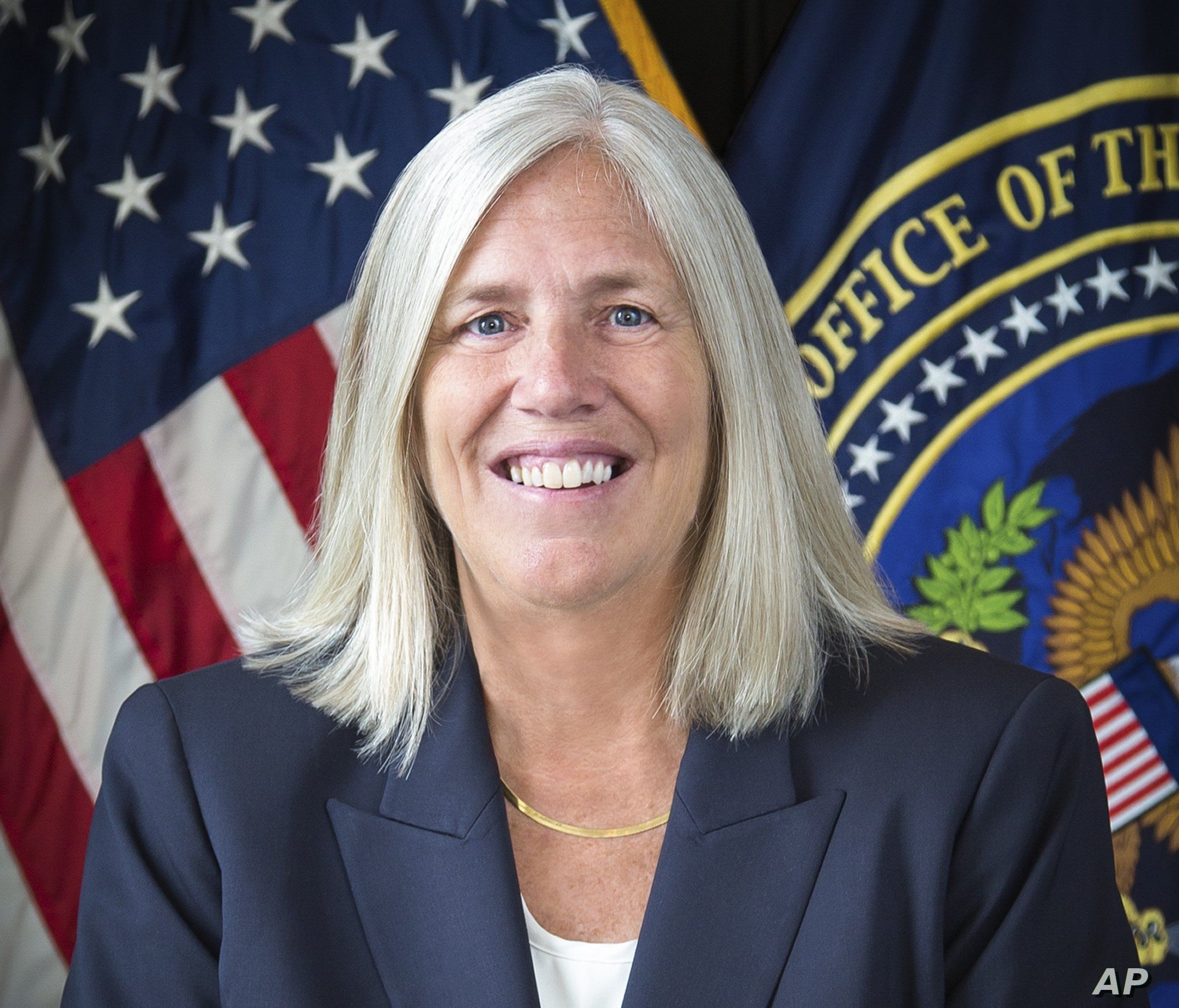 This image provided by the Office of the Director of National Intelligence shows deputy national intelligence director Sue Gordon. 