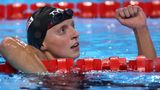 US Swimmer Katie Ledecky remains undefeated in 1,500 freestyle after winning gold at Worlds