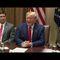 President Trump Participates in a Briefing with Senior Military Leaders
