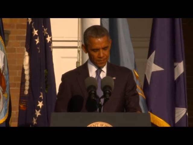 President Obama memorializes Navy Yard victims