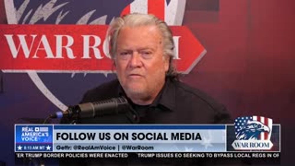 BANNON: “NO DE-ESCALATION”