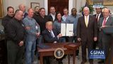 President Trump signs Proclamations on Steel and Aluminum Tariffs (C-SPAN)