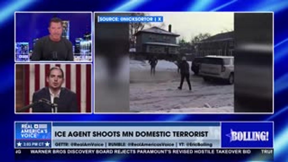 ICE AGENT SHOOTS MN DOMESTIC TERRORIST