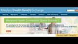 Maryland health exchange customer support
