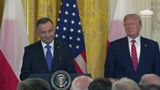 President Trump and the First Lady Attend the Polish-American Reception