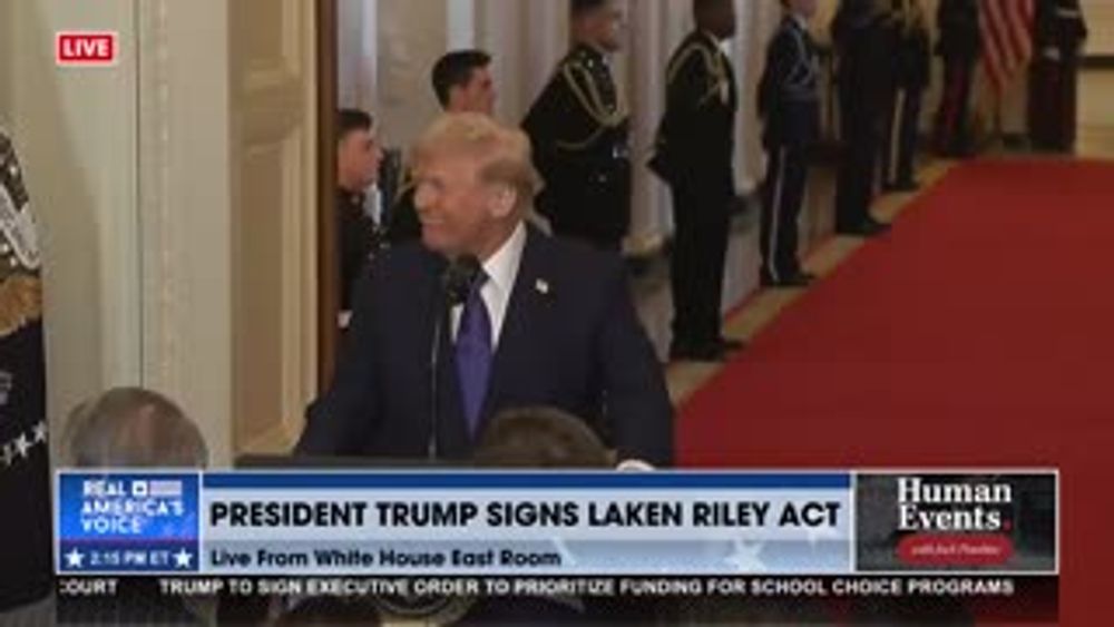 PRESIDENT TRUMP TO SIGN LAKEN RILEY ACT