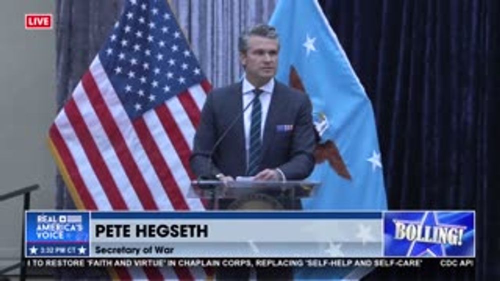 SEC. HEGSETH’S REMARKS DURING CHRISTMAS WORSHIP SERVICE AT THE PENTAGON