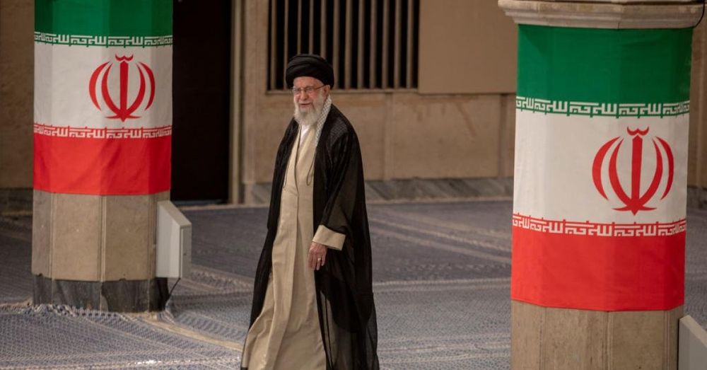 Iran’s leader, Ayatollah Ali Khamenei, calls for global 'military coalition' to go against Israel