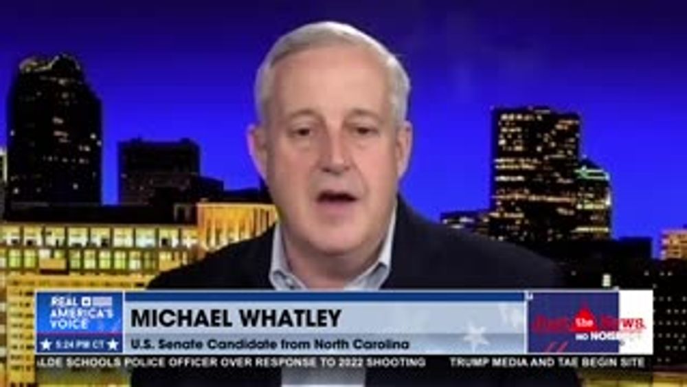 WHATLEY FOR RUNNING FOR U.S. SENATE FROM NORTH CAROLINA