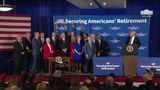 President Trump Participates in a Signing Event on Strengthening Retirement Security in America