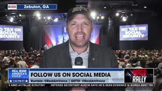 TRUMP AT A TOWN HALL IN ZEBULON, GA