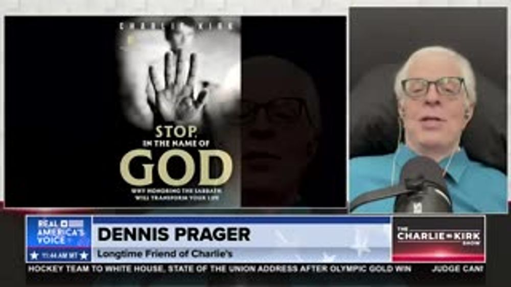 DENNIS PRAGER'S FIRST APPEARANCE ON CHARLIE KIRK SHOW