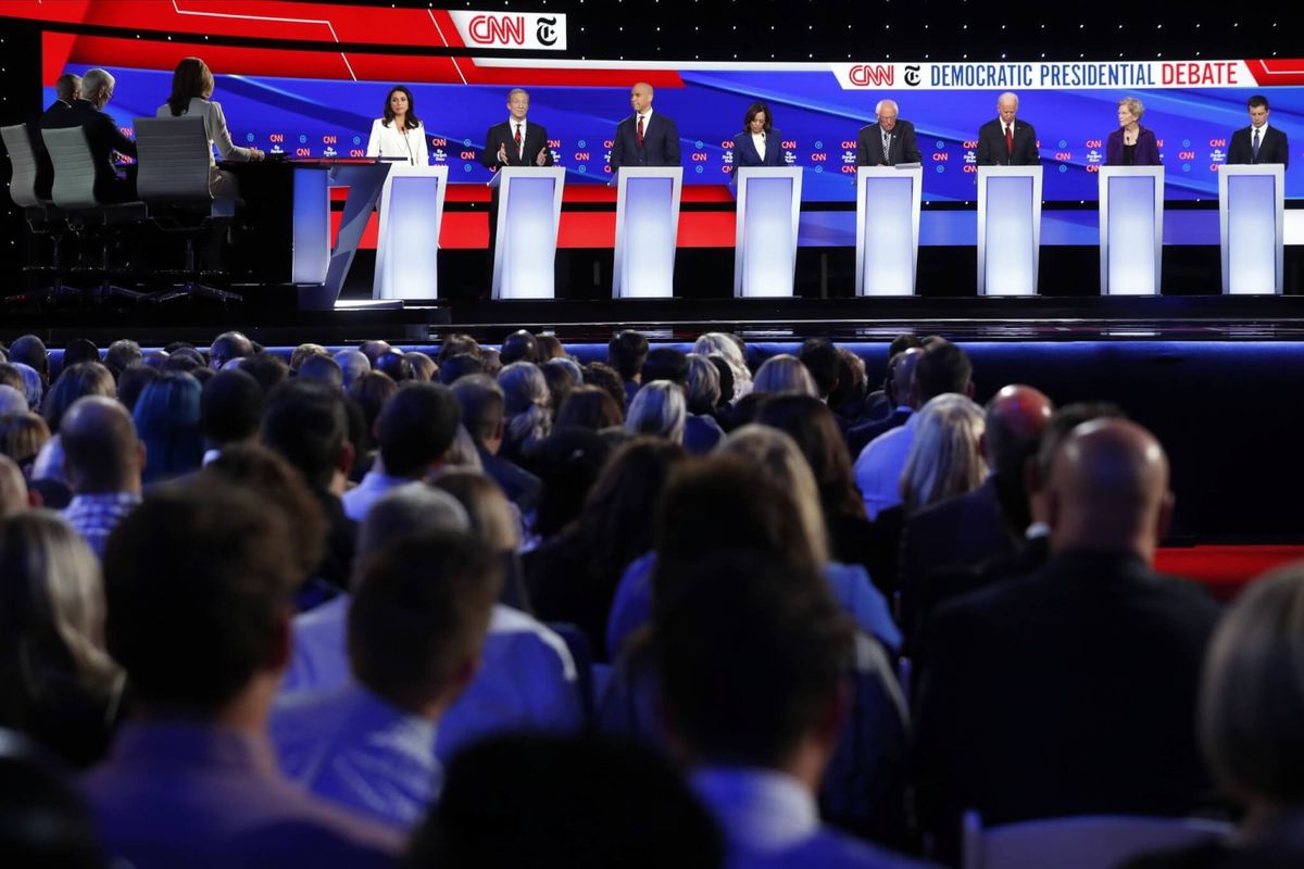 Expect 10 Candidates on Stage at Next Week’s Democratic Presidential Debate